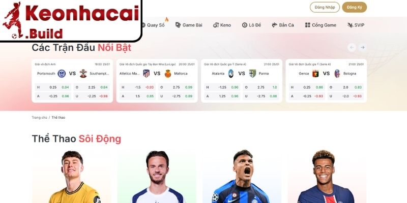 Sự đa dạng của kèo Big88 và thị trường thể thao