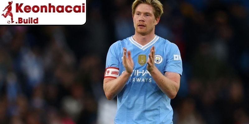 2 Kevin de Bruyne – Nhạc trưởng không thể thiếu của Man City