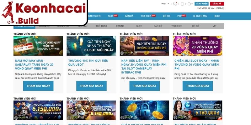 Chính sách khuyến mãi W88