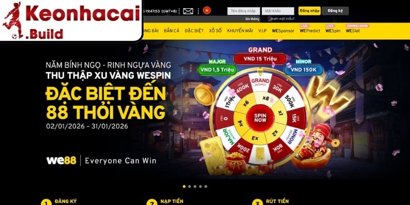 Thông tin cơ bản nhà cái We88
